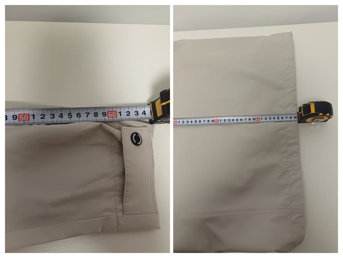 [정품/L] 내셔널지오그래픽 하이넥 와펜 바람막이 (베이지) 상태최상 상품이미지10