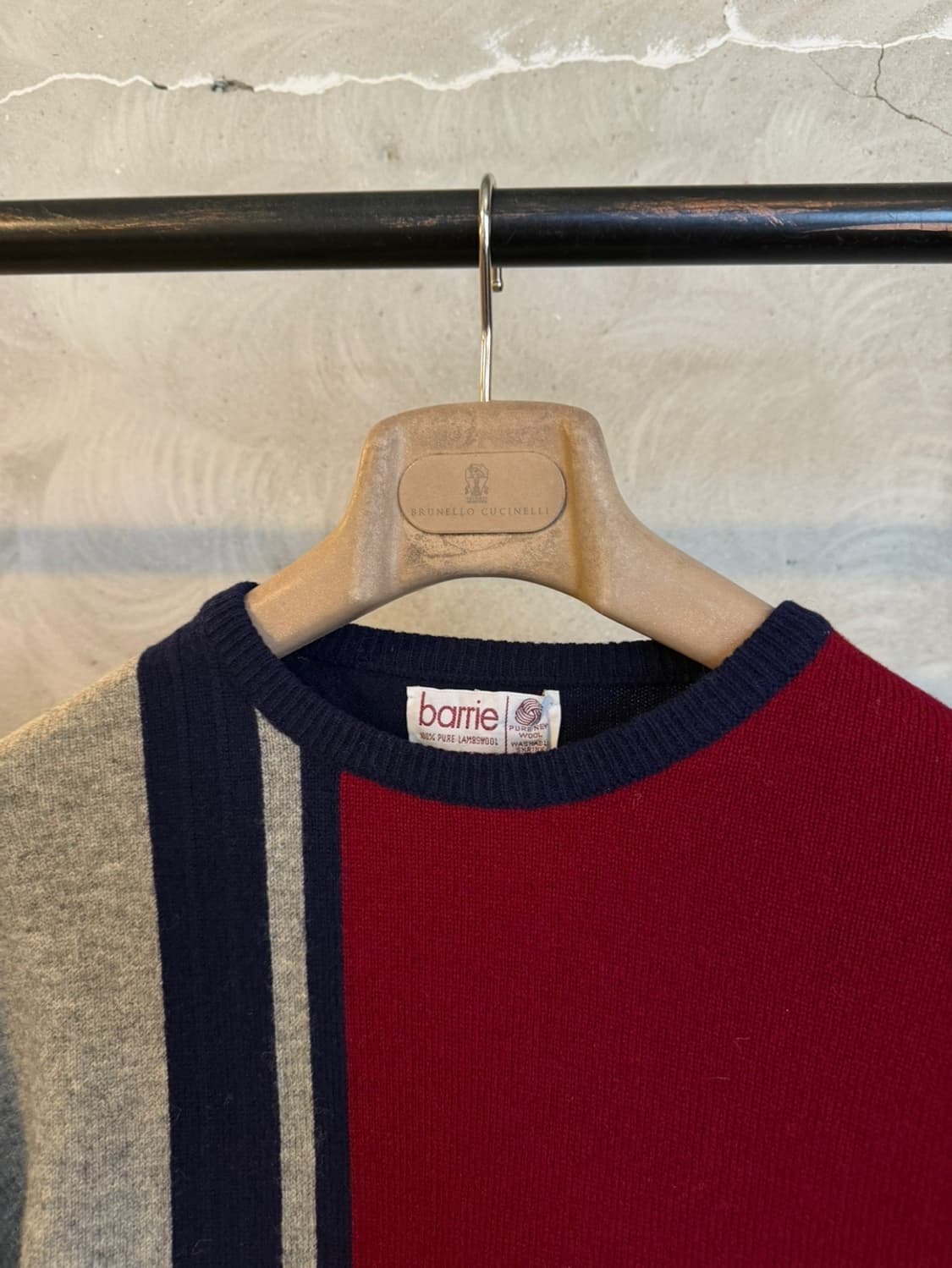 BARRIE 배리 램스울 니트 105 상품이미지7