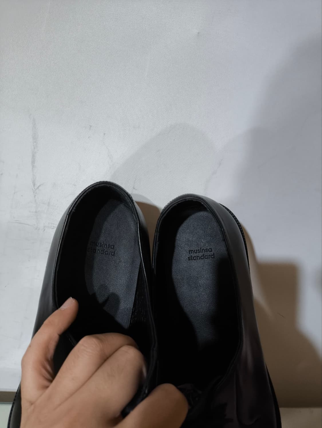 290mm 무탠다드 플레인더비 구두 상품이미지6