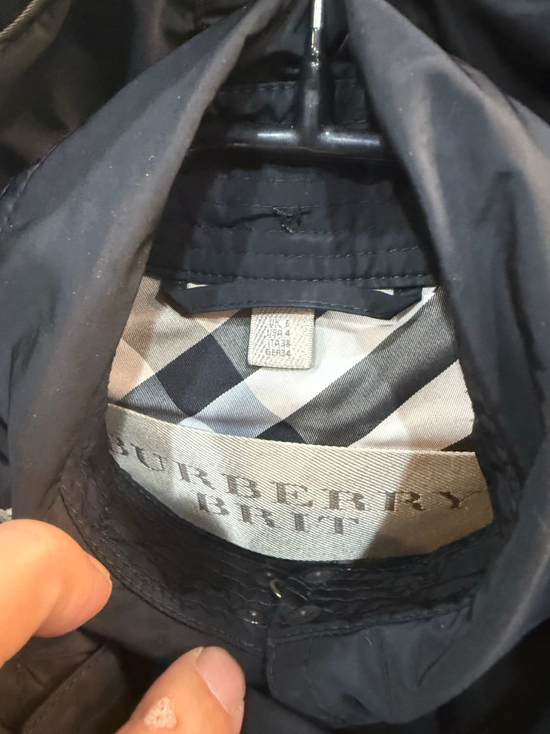 38/44-55 정품 버버리 브릿 후드바막코트 팝니다 상품이미지2