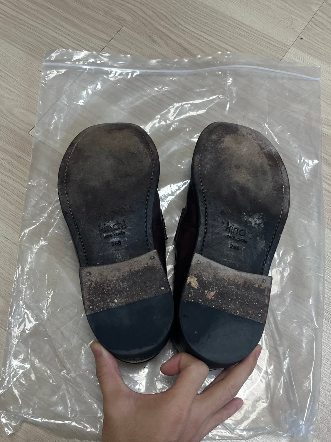 킨치 서스테인 어데케이드 510 말가죽 로퍼 브라운(260) 상품이미지5