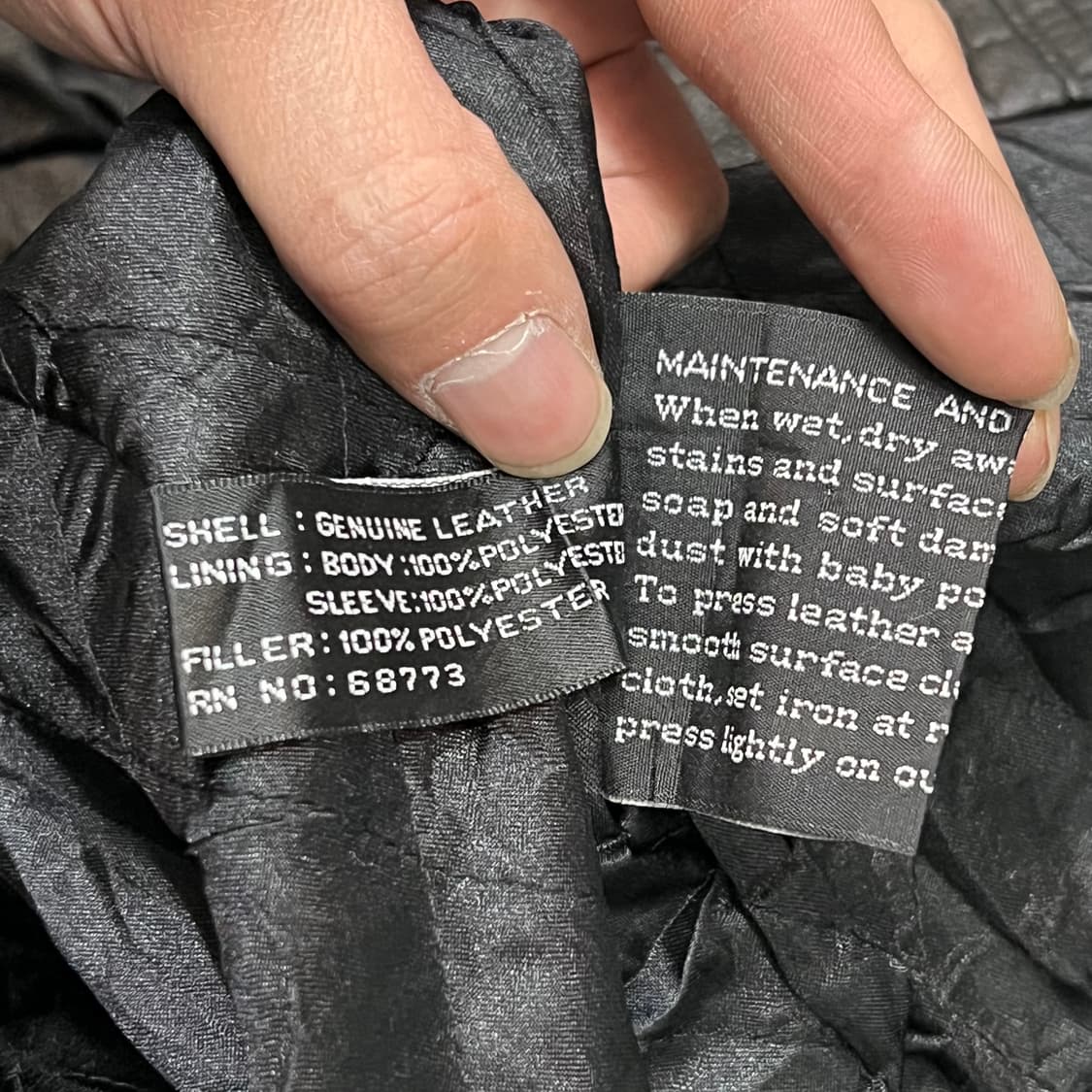  아이비크루 레더 봄버 자켓 y15012 상품이미지8