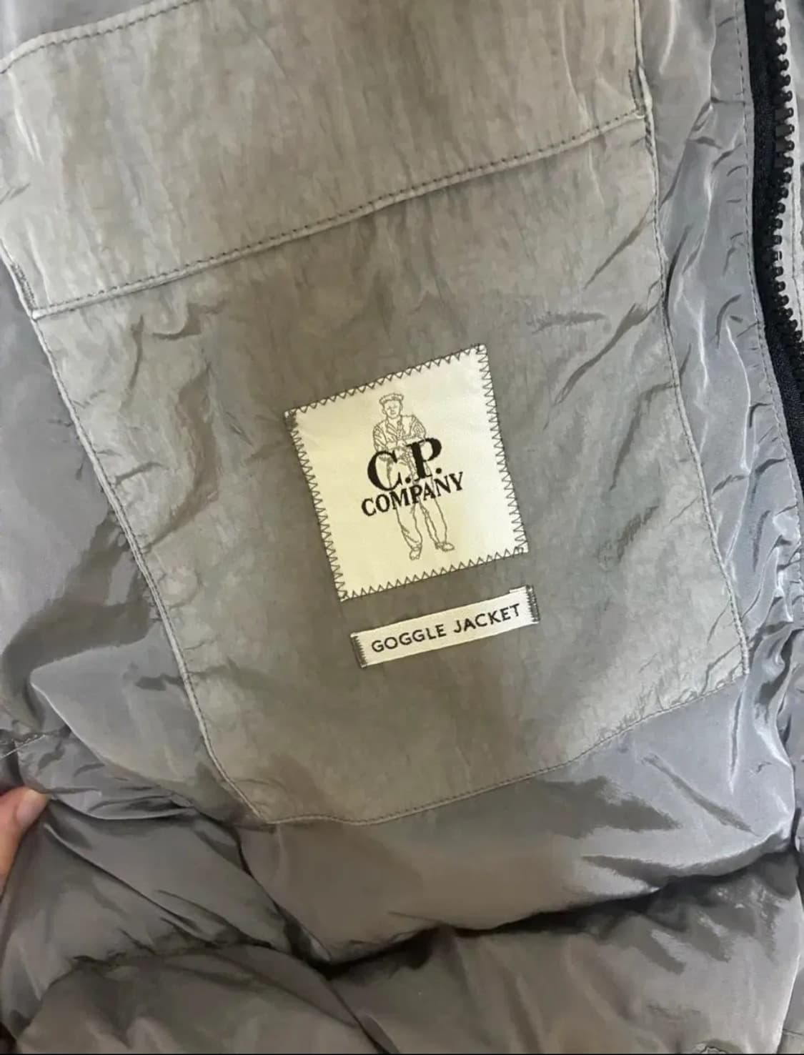  CP컴퍼니 에코크롬 고글자켓  메탈그레이-48 상품이미지4