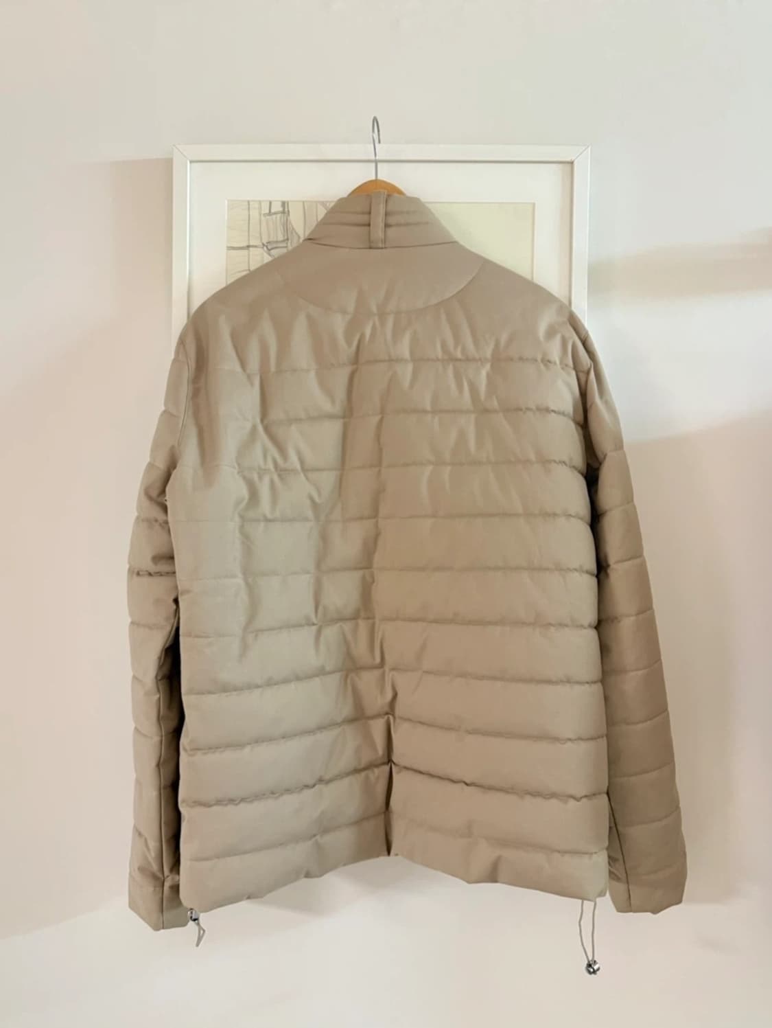 자라 베이지 경량패딩 XL 상품이미지2