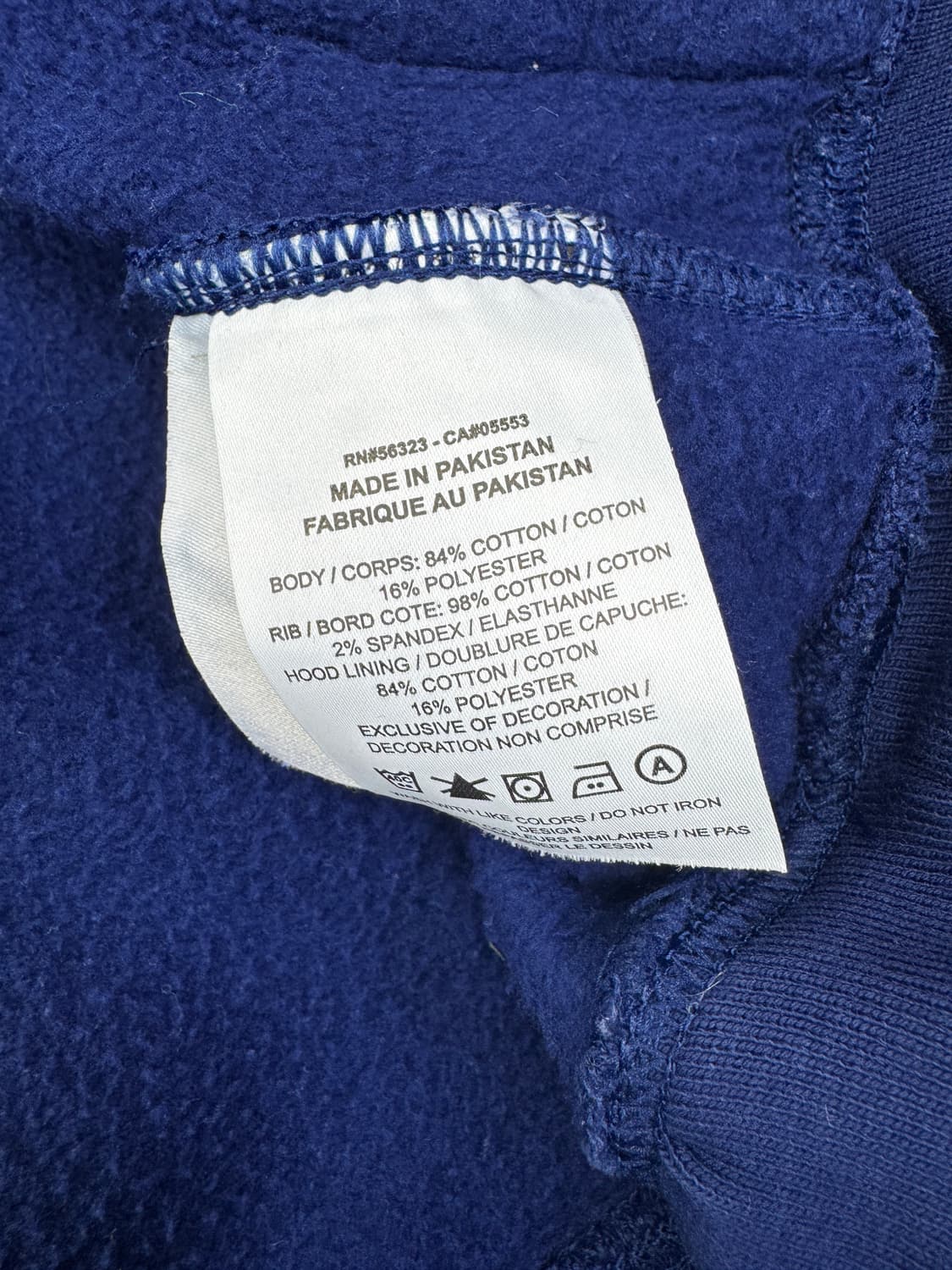 나이키 x 드레이크 녹타 카디널 에센셜 후드 블루  해외판 XL 상품이미지6