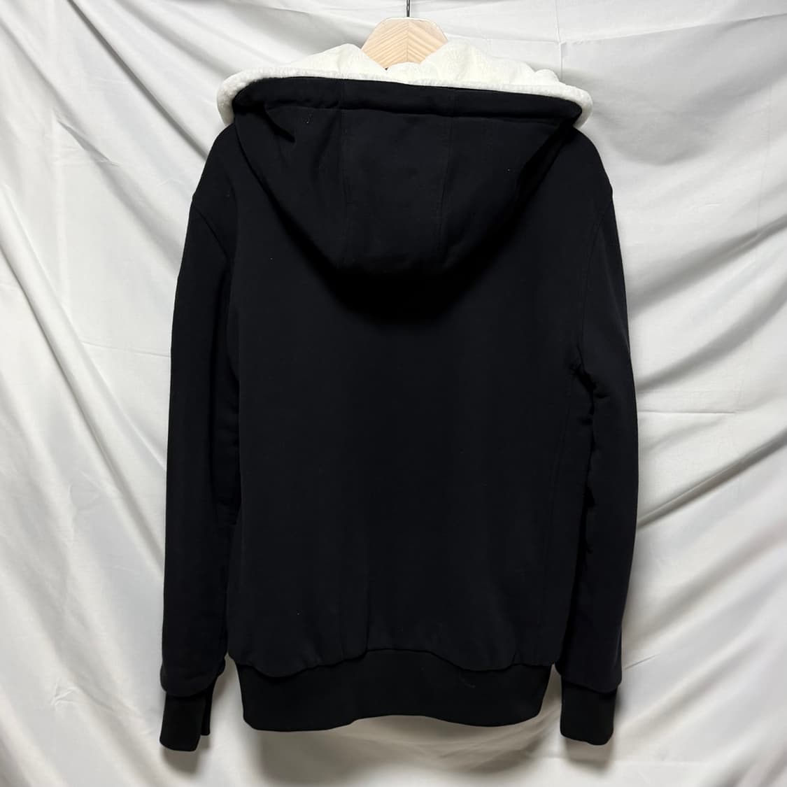 [S급/M] 무스너클 버니스웨터 은장 후드집업 블랙 상품이미지7