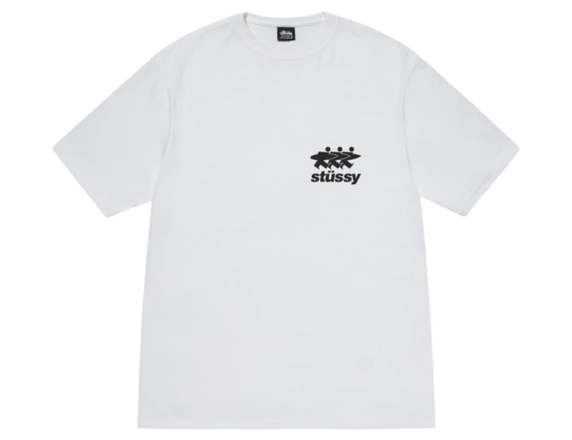 스투시 서프워크 반팔 화이트 XL 상품이미지2