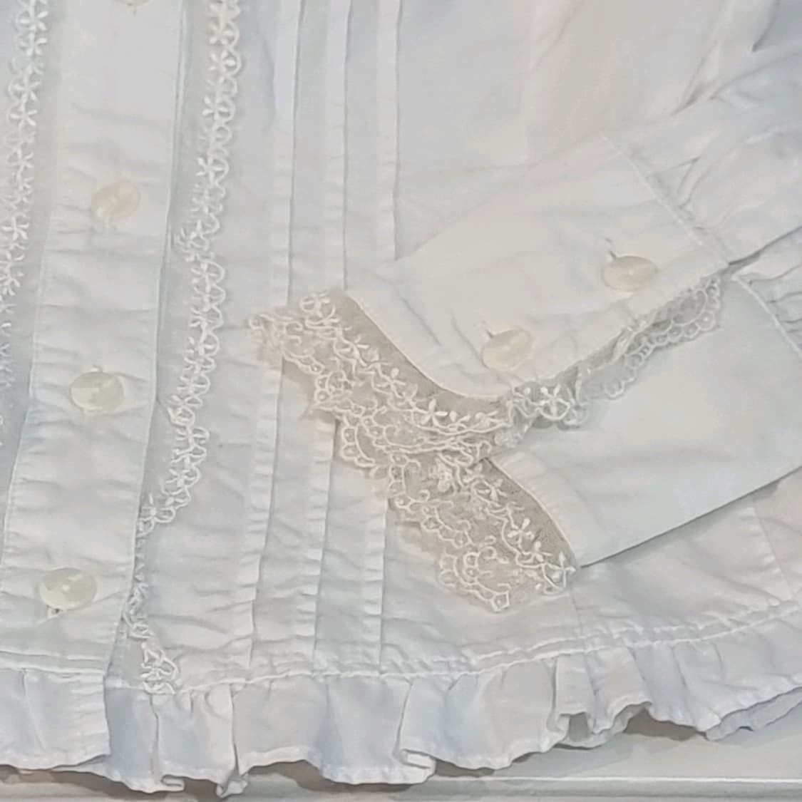 이노센트 월드(Innocent World) 레이스 카라 블라우스 상품이미지5