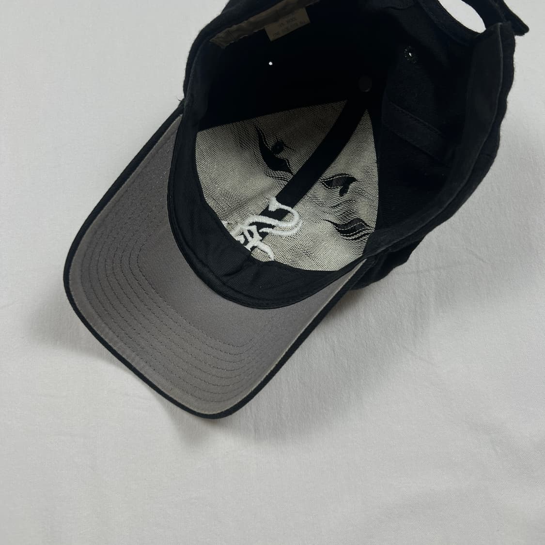 90‘s mlb 시카고화이트삭스 sox 팀 로고 볼캡 모자 상품이미지5