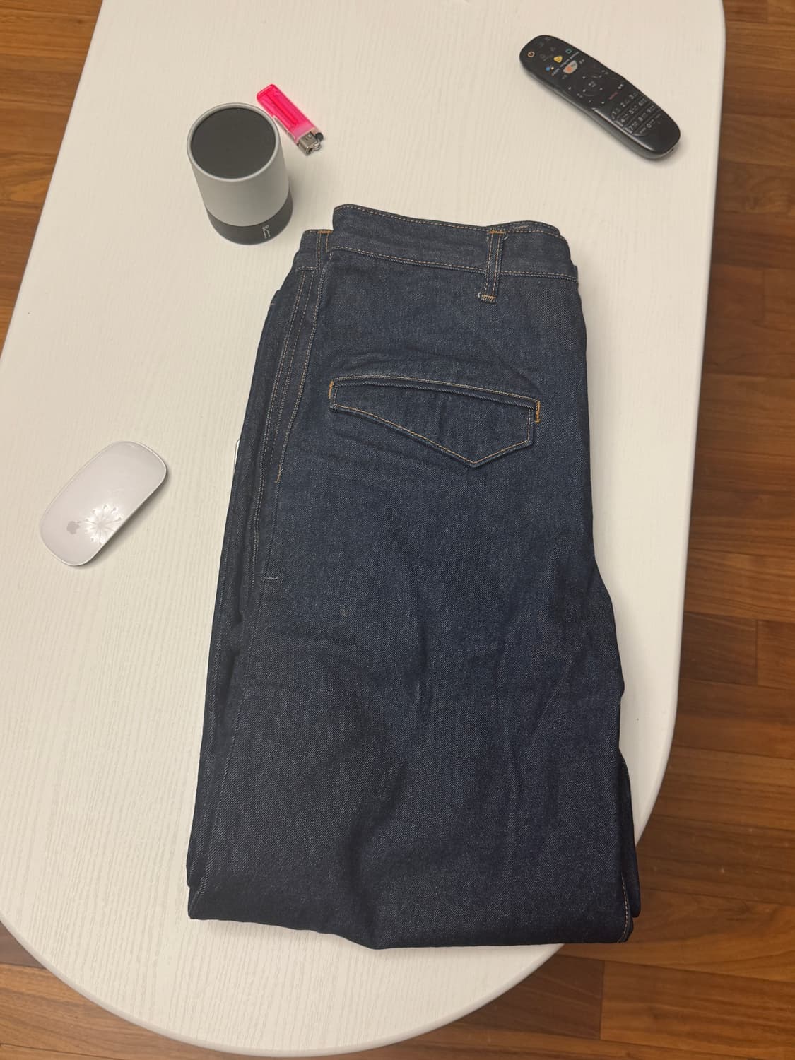 아이엘 커브드 데님 인디고  상품이미지1