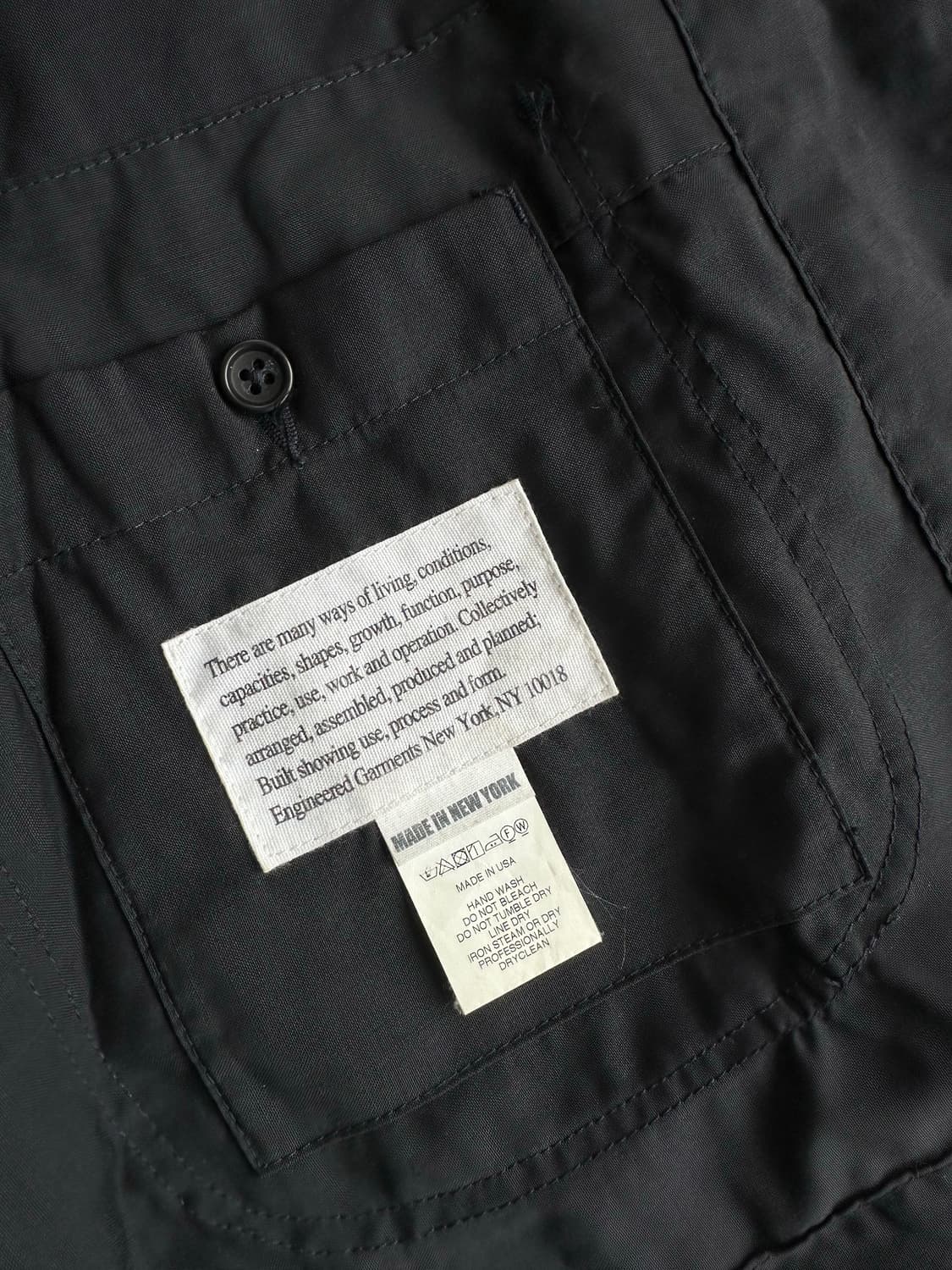 엔지니어 가먼츠 베드포드 컨버터블 카라 자켓 상품이미지8