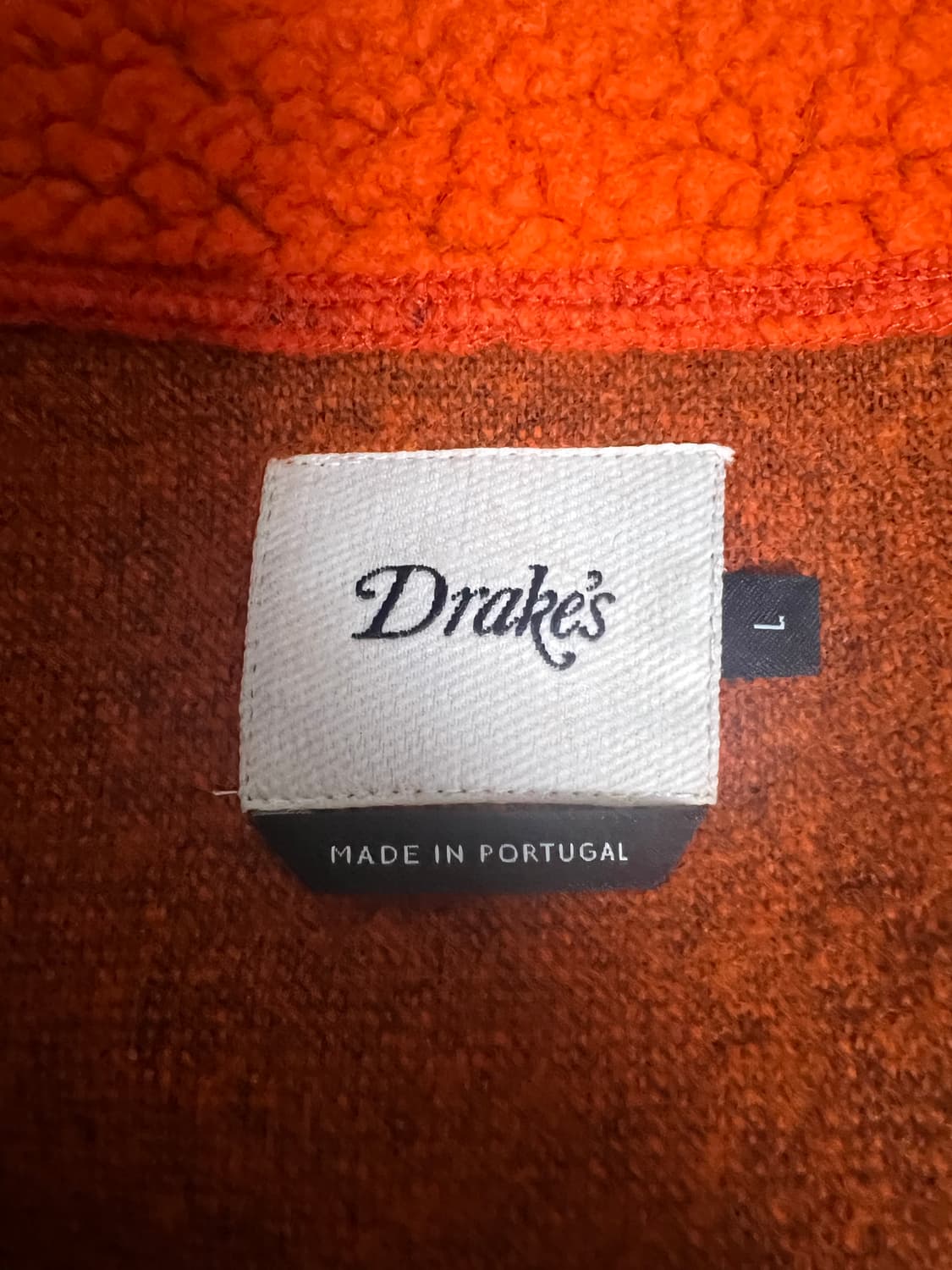 [L] 드레익스 플리스 오렌지 상품이미지2