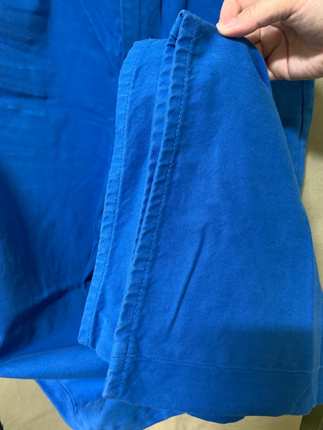 유니클로 마르니 배기진 팬츠 25 새상품 블루 상품이미지7