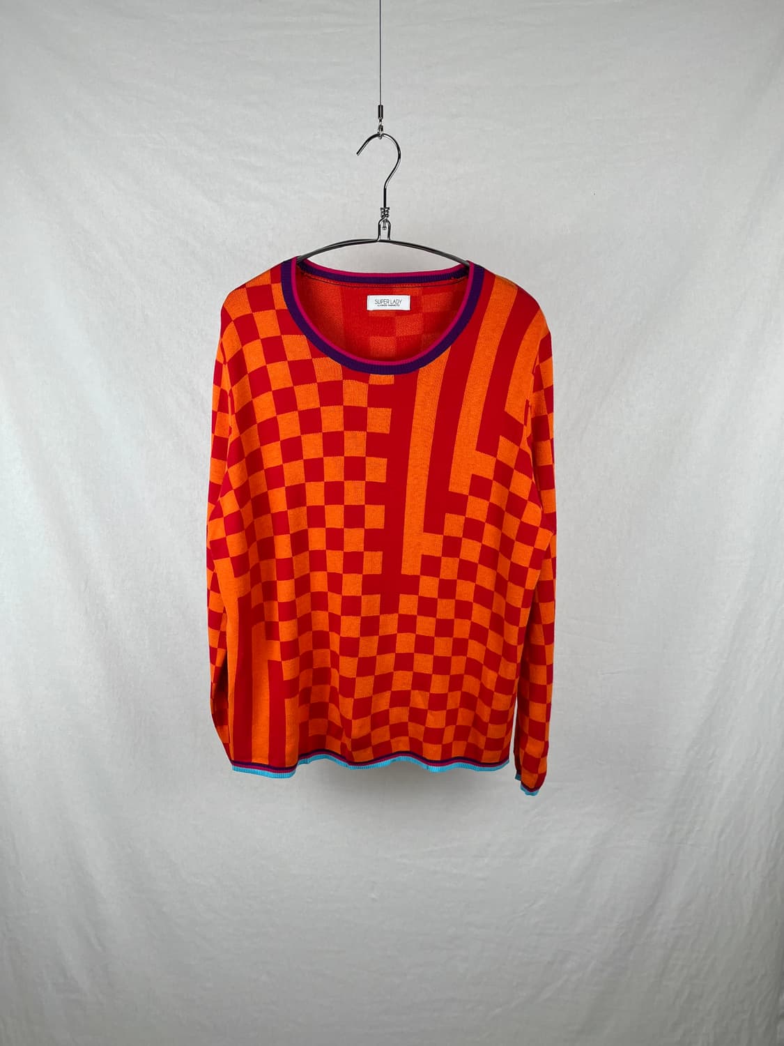 Kansai Yamamoto 배색 니트  상품이미지1