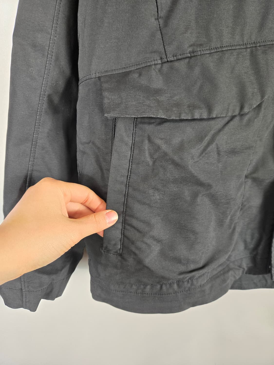 [무료배송]컬럼비아 XL 남성 옴니히트 바람막이 자켓 블랙 상품이미지6