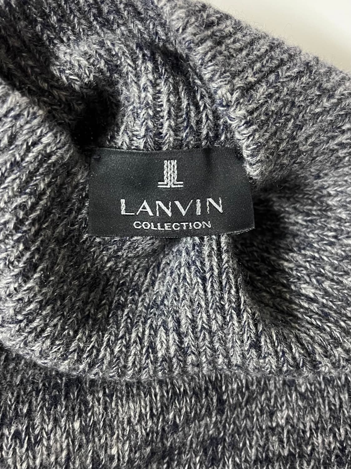 F) 한섬 랑방 컬렉션 캐시미어 100 폴라 니트 상품이미지5