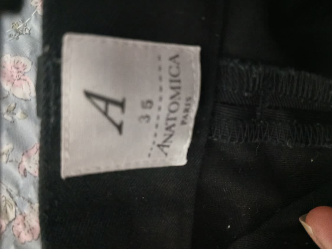 아나토미카 블랙 trim fit 바지35  상품이미지2