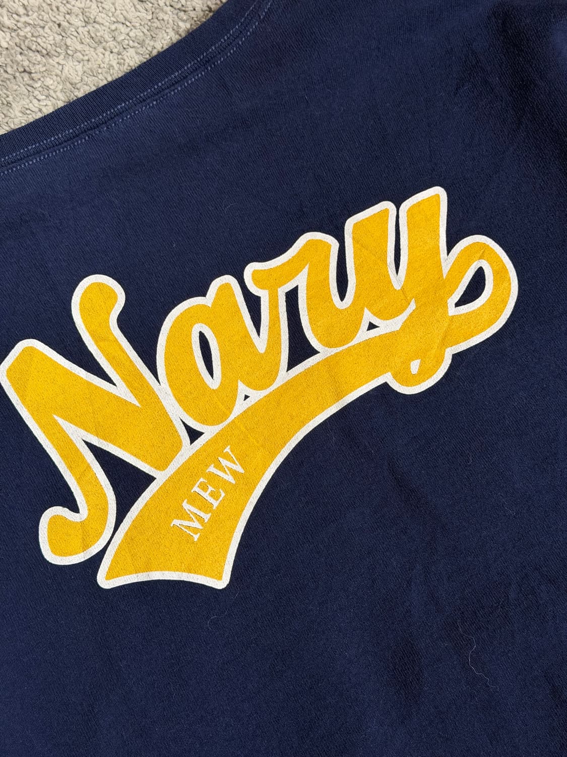 러셀 Navy 스웻셔츠 상품이미지5