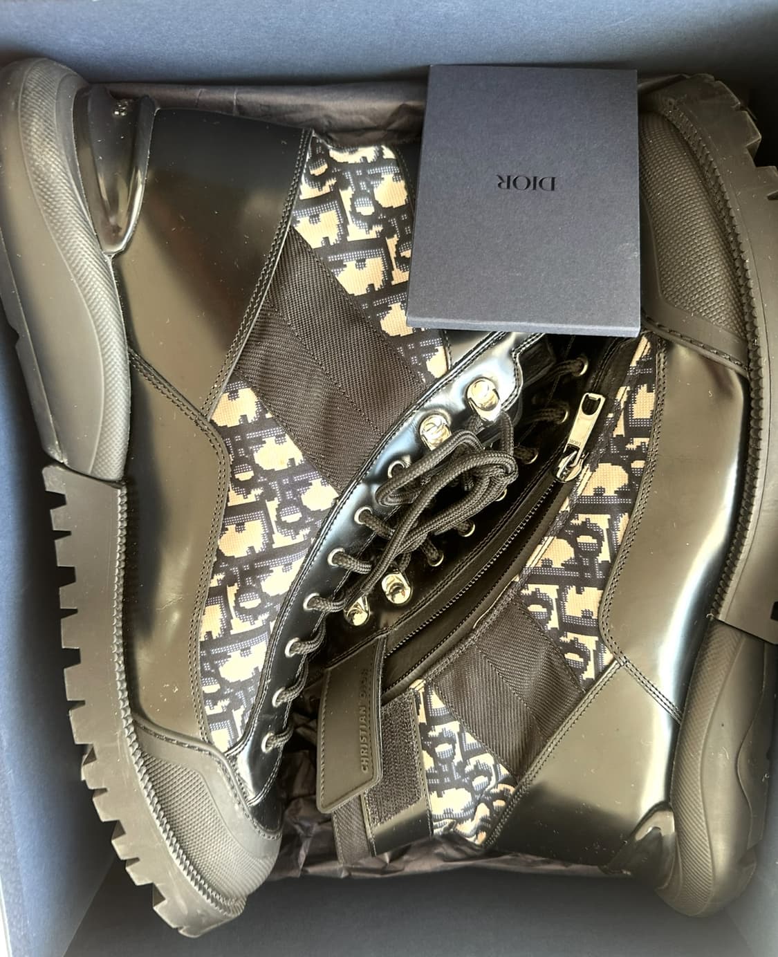 디올 컴뱃 미드 탑 부츠 eu45사이즈 (정품) 상품이미지2