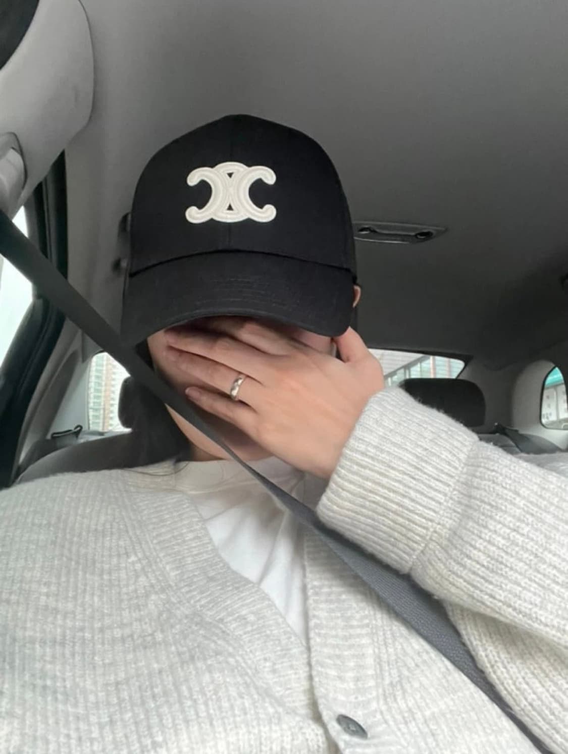 셀린느 트리옹프 볼캡 M 상품이미지1