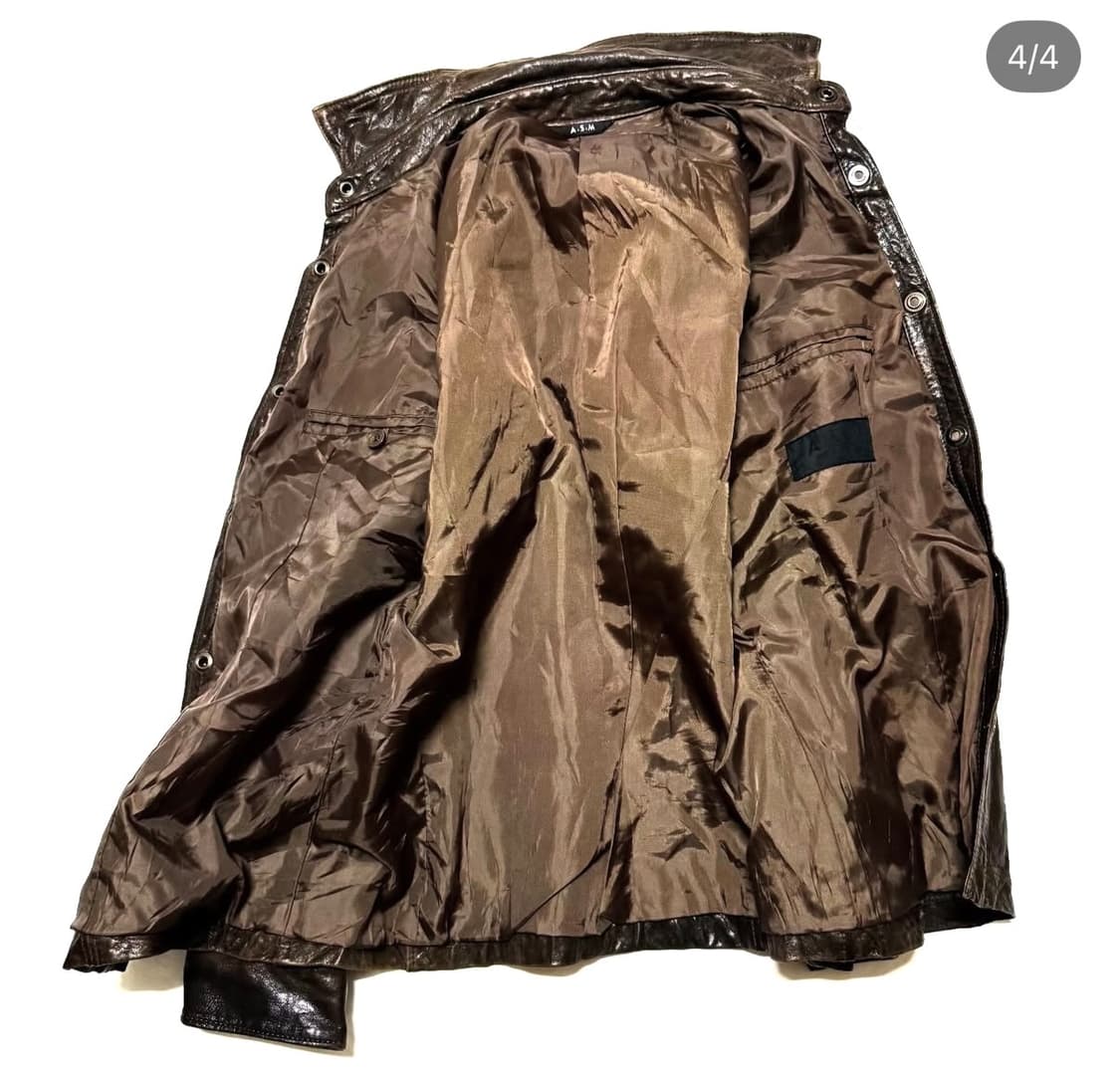 ASM - 레더 셔츠 자켓 상품이미지4