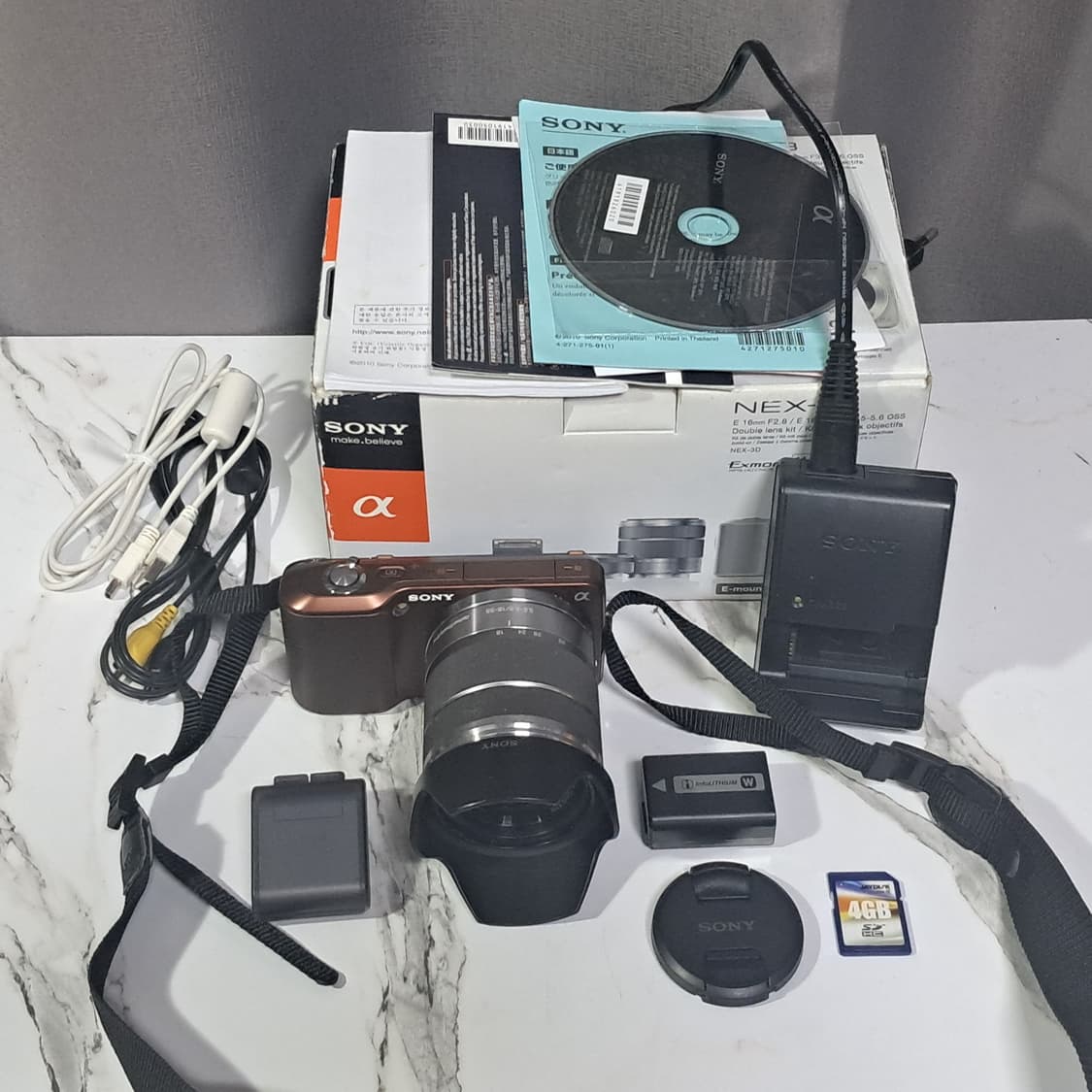 풀박스) 소니 알파 NEX-3 미러리스 바디 /18-55mm 렌즈 상품이미지7