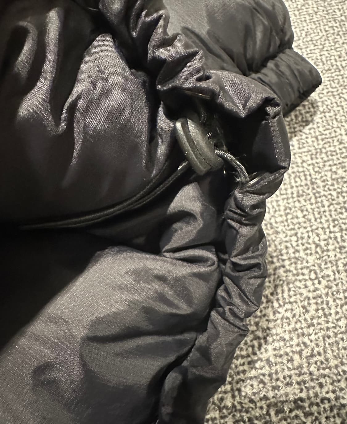 아웃스탠딩 숏푸퍼 패딩 블랙 3사이즈 상품이미지3