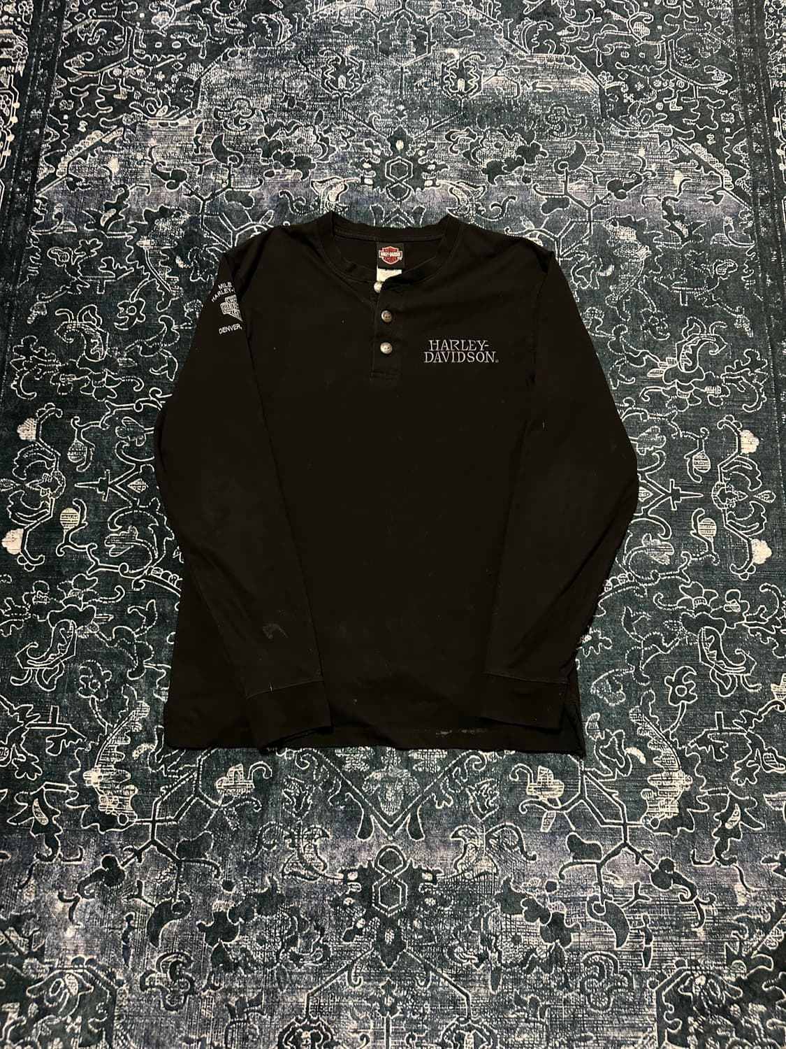 rare skull punk rock long sleeve 상품이미지2