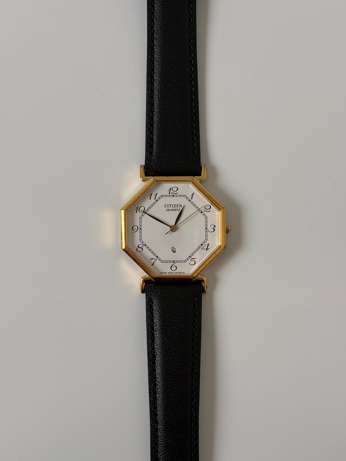 1980s CQ Gold Octagon Case Quartz  상품이미지4
