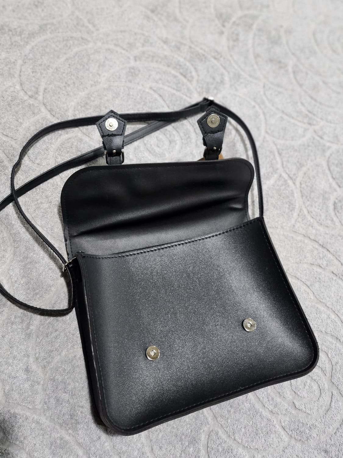 //캉골(KANGOL) 블랙 사첼 크로스백  상품이미지5