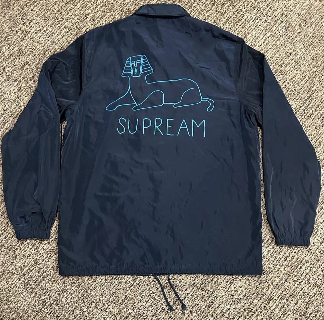 13SS 슈프림 슈민스 코치 자켓 네이비 상품이미지1