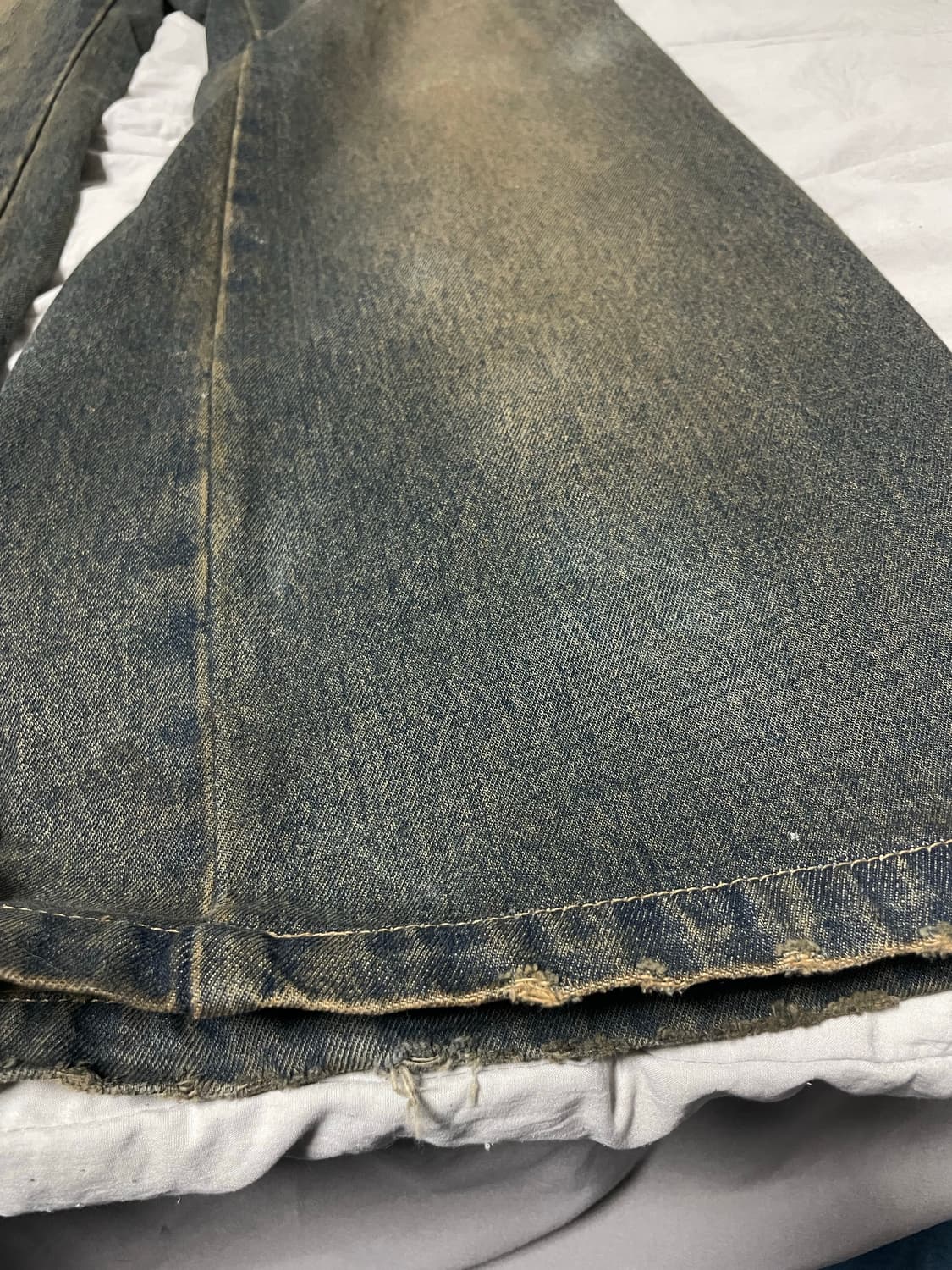 노이어 디스트로이드 플레어 데님 팬츠 50 상품이미지8