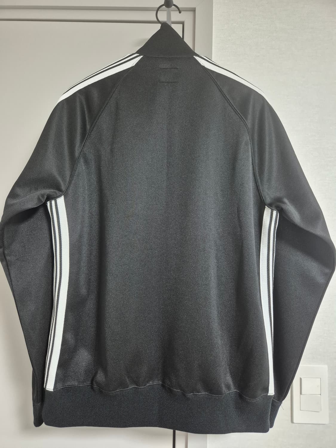 [M] 니들스 트랙 자켓 폴리 스무스 블랙 화이트 상품이미지3