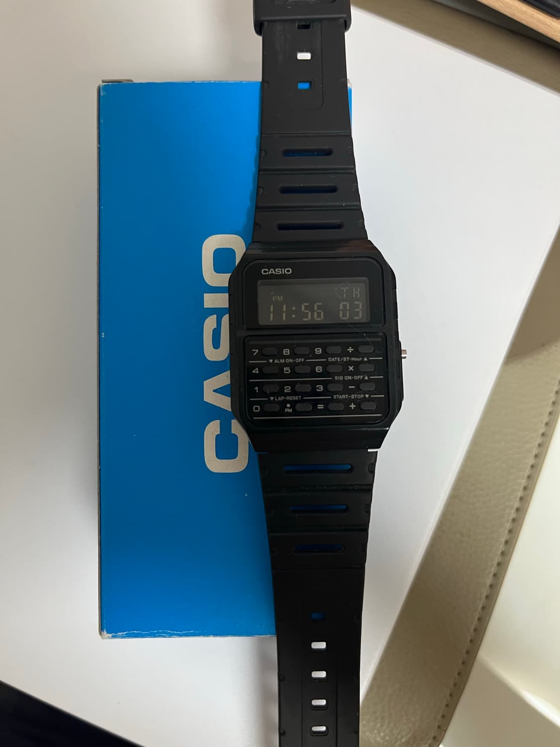 카시오 CA-53WF-1B (계산기 시계) 상품이미지1