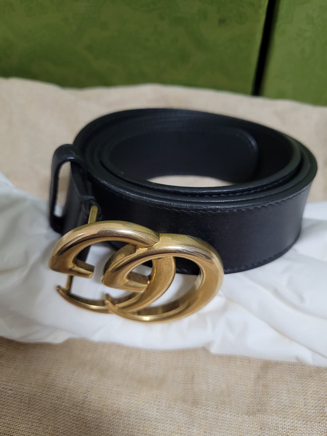 구찌 마몬트 GG 금장 벨트 상품이미지3