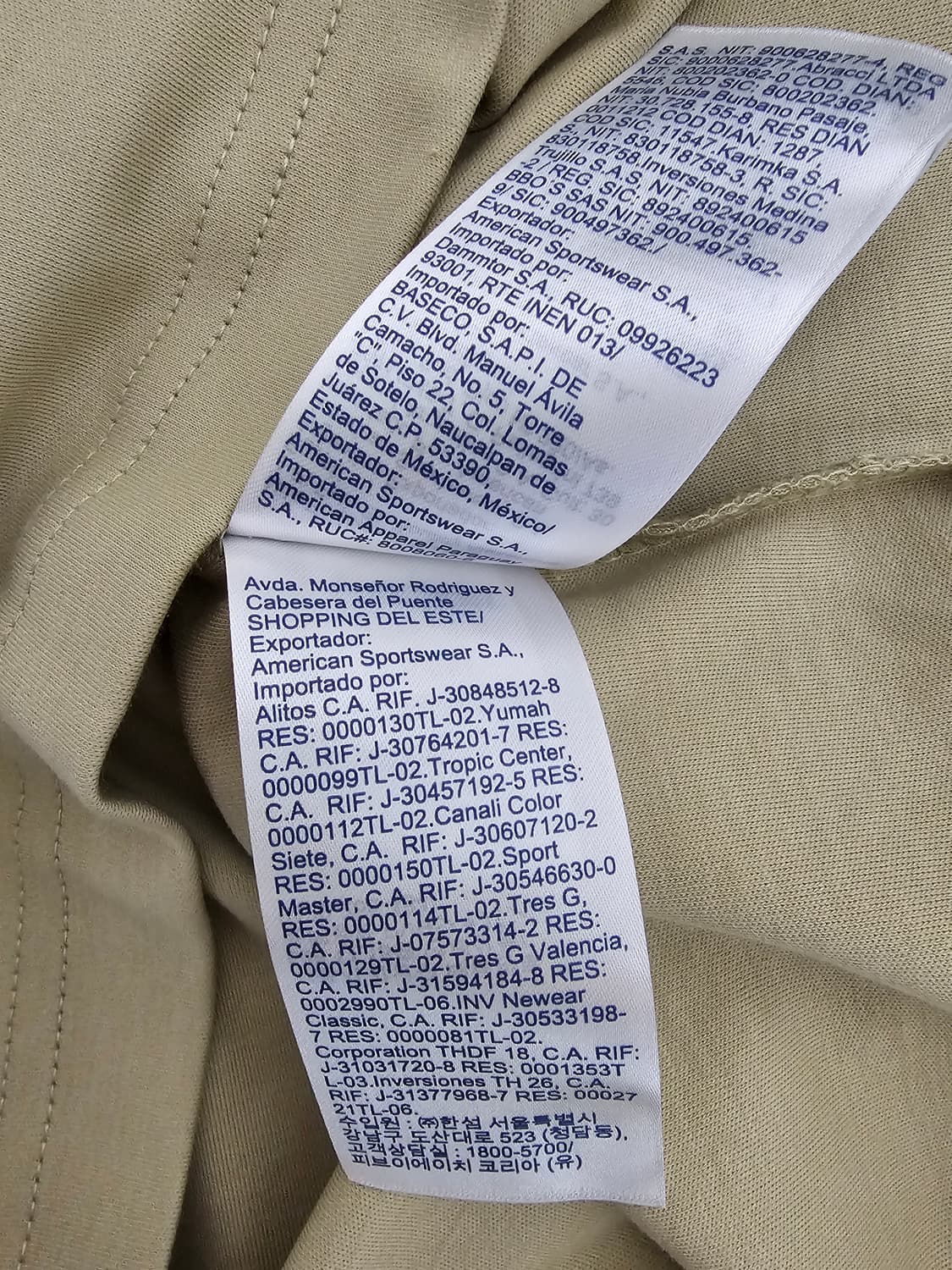 타미힐피거 긴팔 카라티 2XL 새상품 상품이미지4