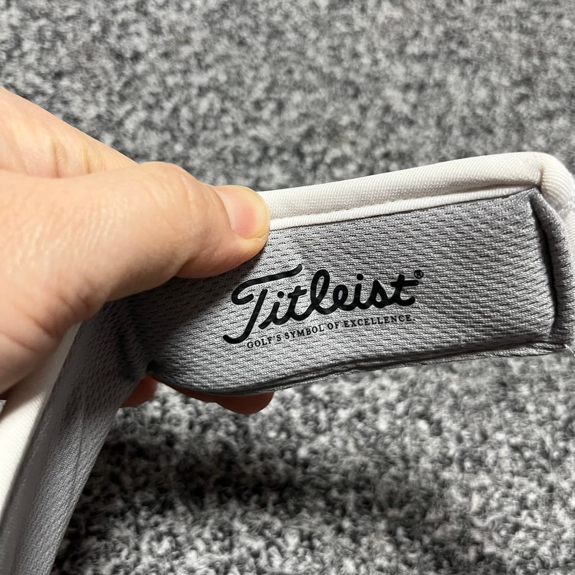 타이틀리스트 골프 화이트 썬캡 상품이미지5