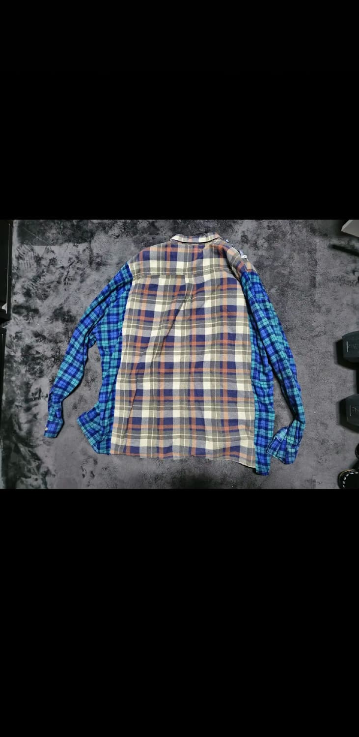 [OS] 리빌드 바이 니들스  패치워크 셔츠 상품이미지2