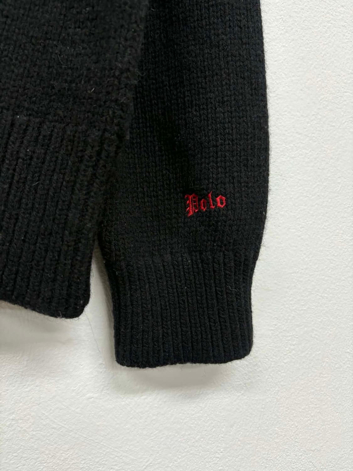 [L] 폴로 랄프로렌 타이거 헤드 코튼 니트 스웨터 상품이미지5