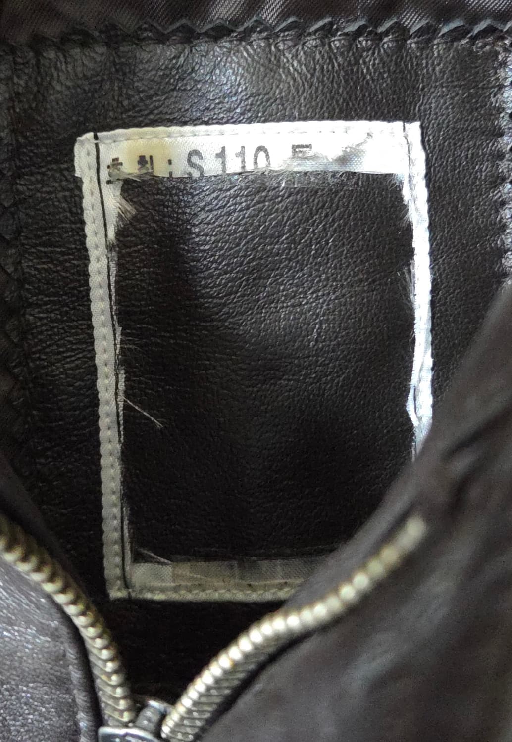 (착샷) 군용 가죽자켓 빈티지 상품이미지5