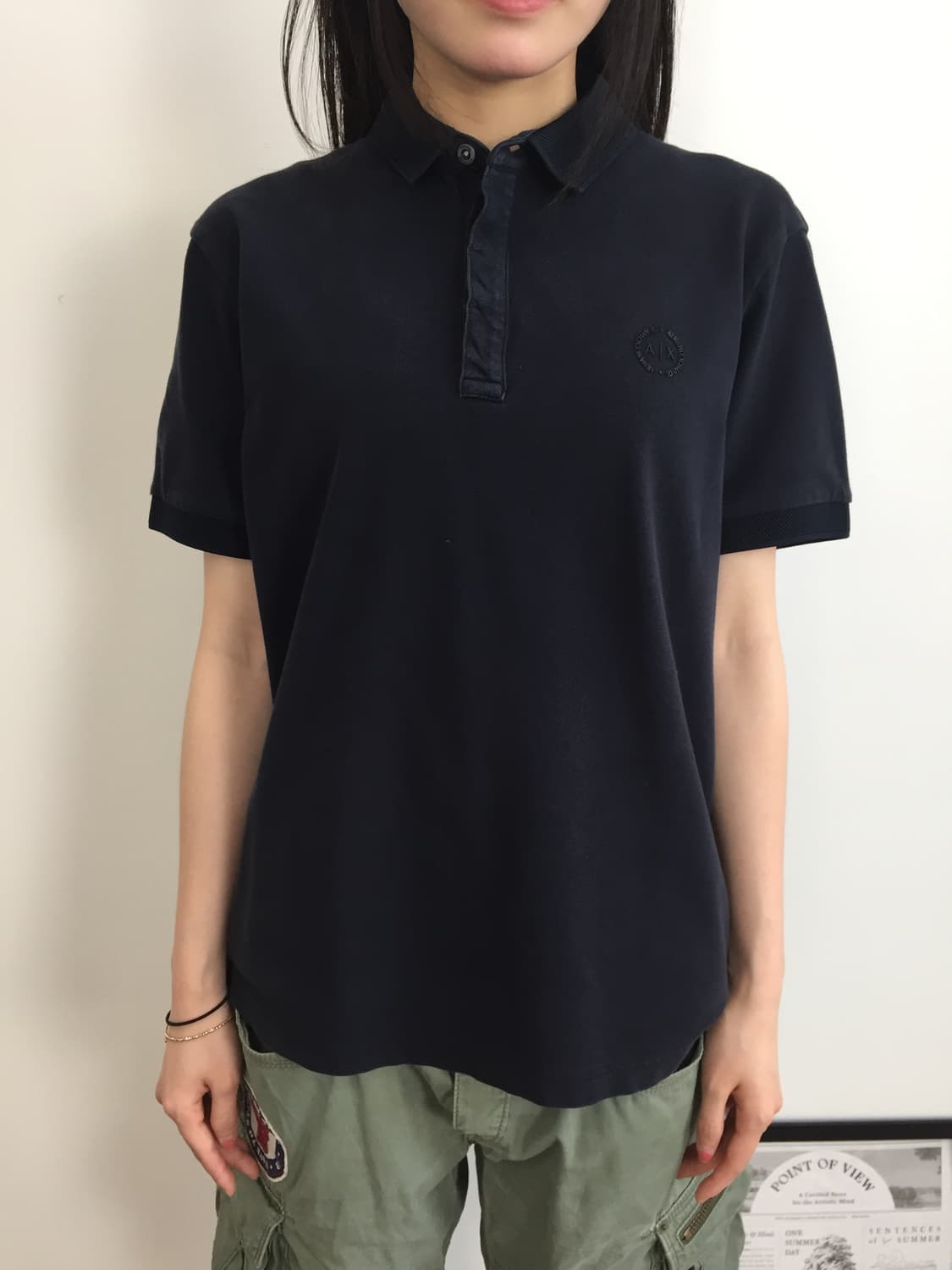 Armani Exchange AX Polo Shirt 상품이미지2