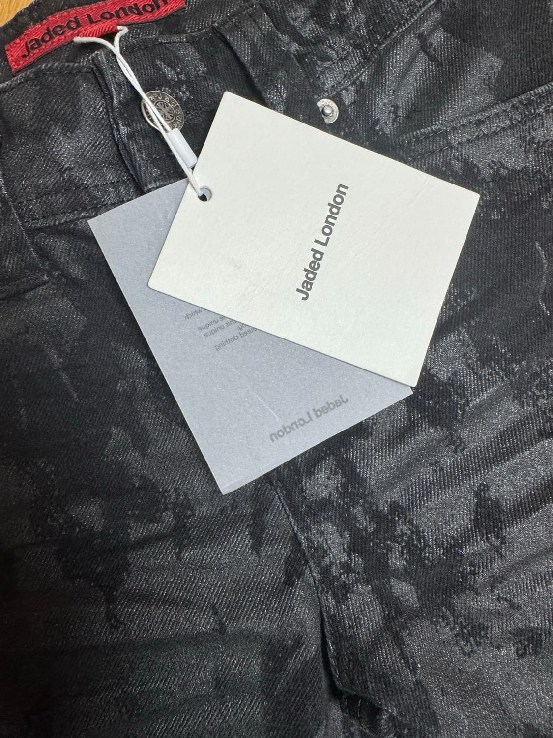 Jaded london 왁스 코티드 드리프트 진 상품이미지6