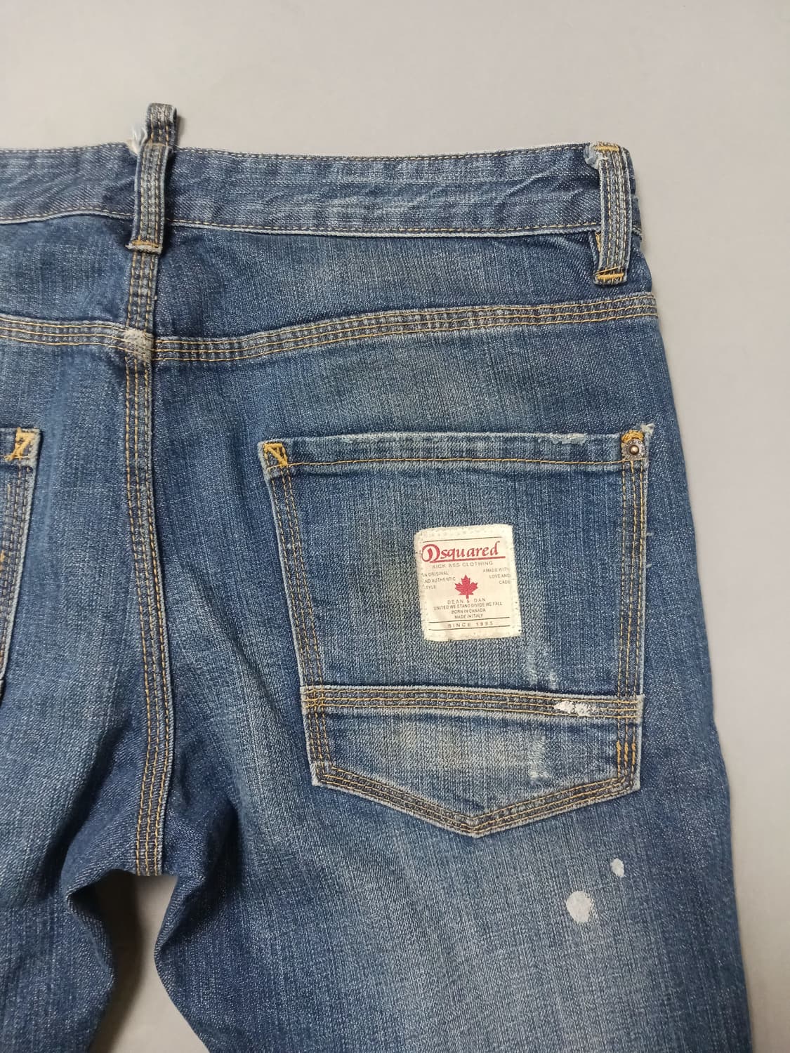 [34] 디스퀘어드2 더티오일워싱 슬림진 청바지 상품이미지10