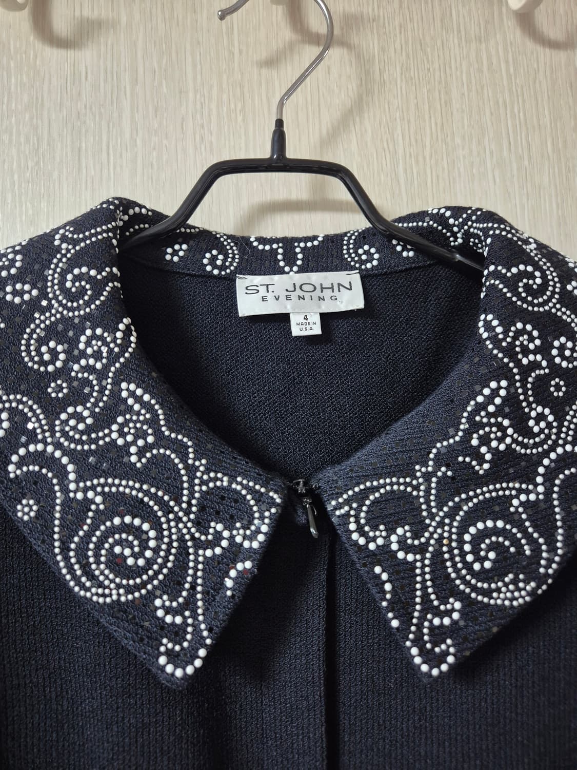 센존 세인트존 ST.JOHN  집업자켓 이브닝 니트자켓 4 상품이미지3