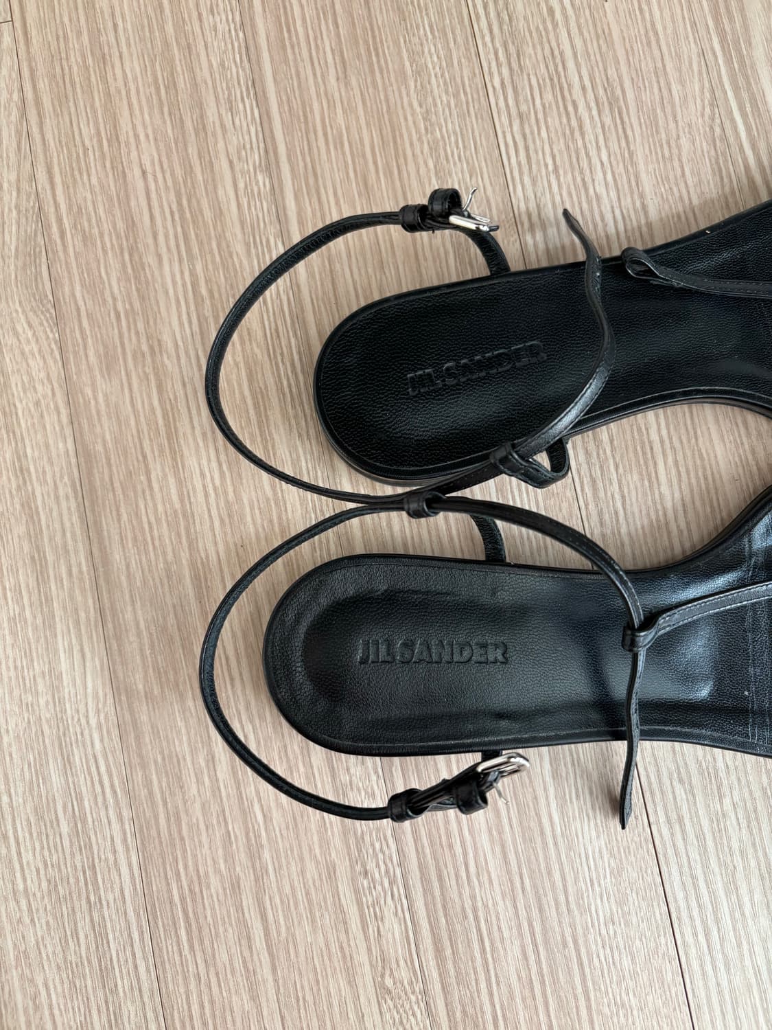 Jil sander 질샌더 샌들 블랙 상품이미지4