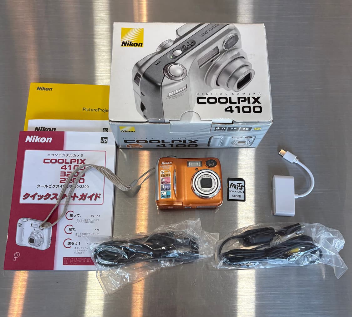 한글/날짜표시/풀박)니콘 쿨픽스 4100 귤픽스 빈티지디카 상품이미지2