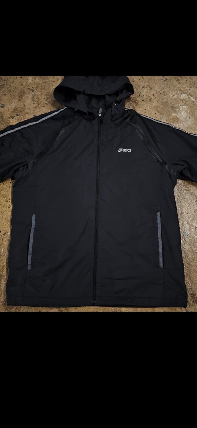 [100] 정품 아식스 올드스쿨 바람막이 블랙 상품이미지5