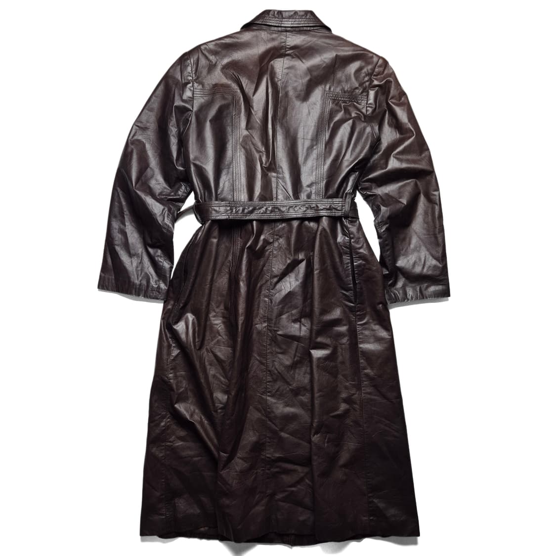 [OS] JPN VTG 소가죽 벨티드 코트 상품이미지7