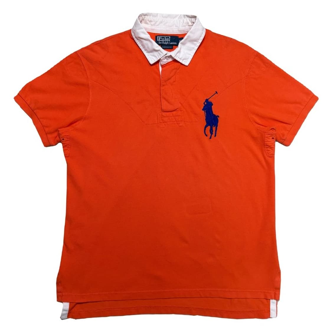 폴로 랄프로렌 빅포니 럭비 PK 카라 티셔츠 오렌지 XL 상품이미지1