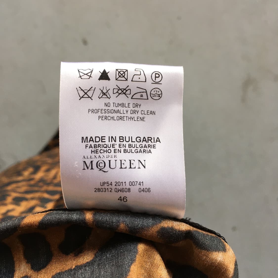 Made In BULGAIRA  Alexander McQueen 상품이미지7